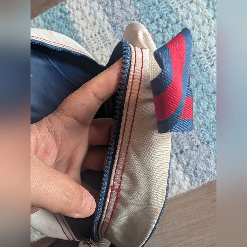 GAP Kids‎ Baseball Backpack - Cream and Red